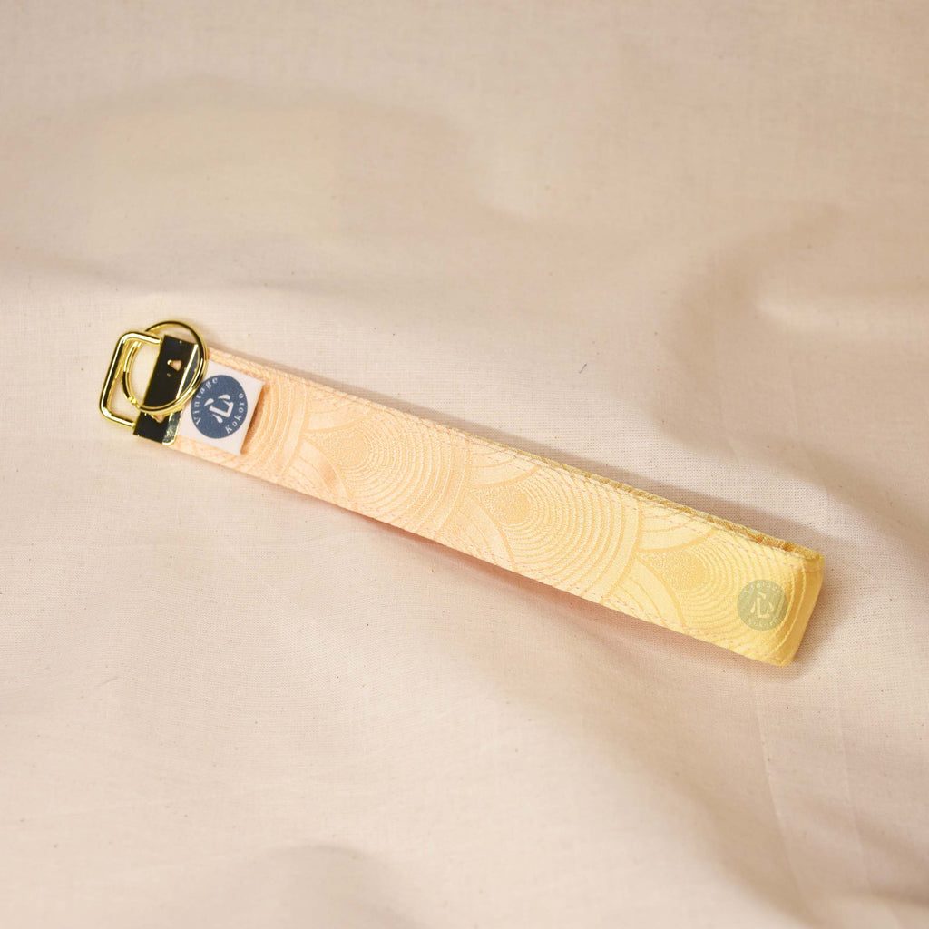 Upcycled Vintage Kimono Silk Key Fob Wristlet (SnSF)